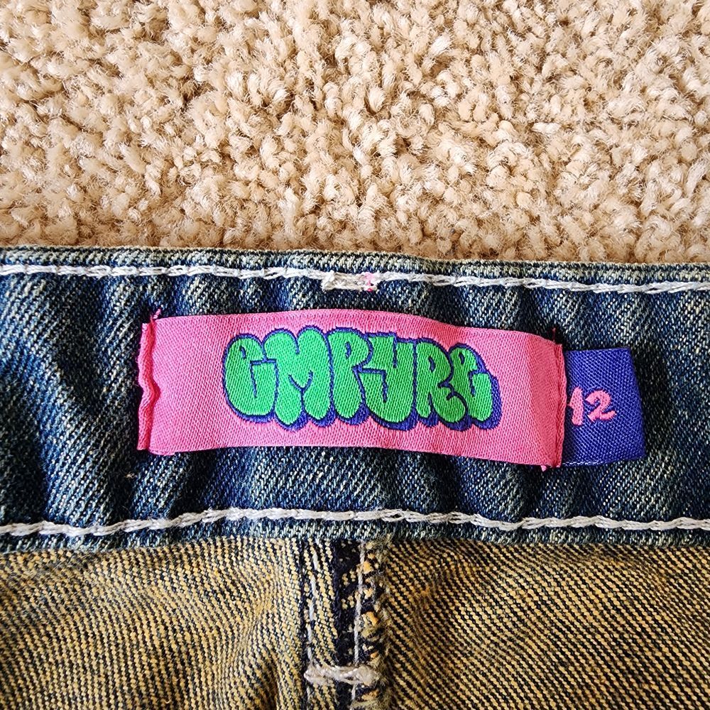 Empyre Tori Jeans Baggy Light wash Skater Punk Grunge‎ womens size 12 - Picture 8 of 13